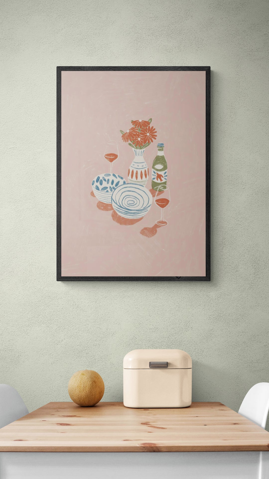 Blomster og Skåle