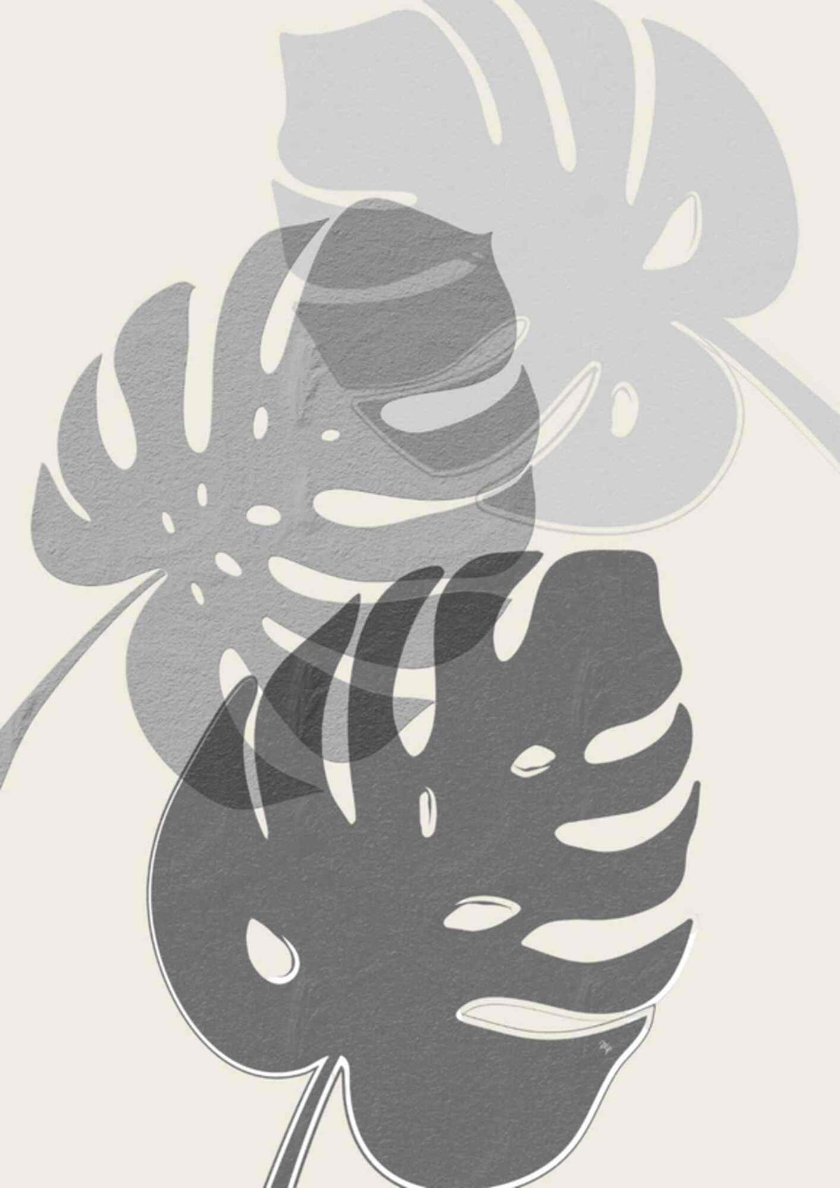 Lyse Monstera blade