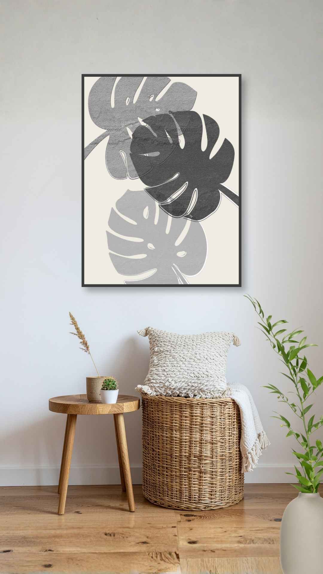 Mørke Monstera blade