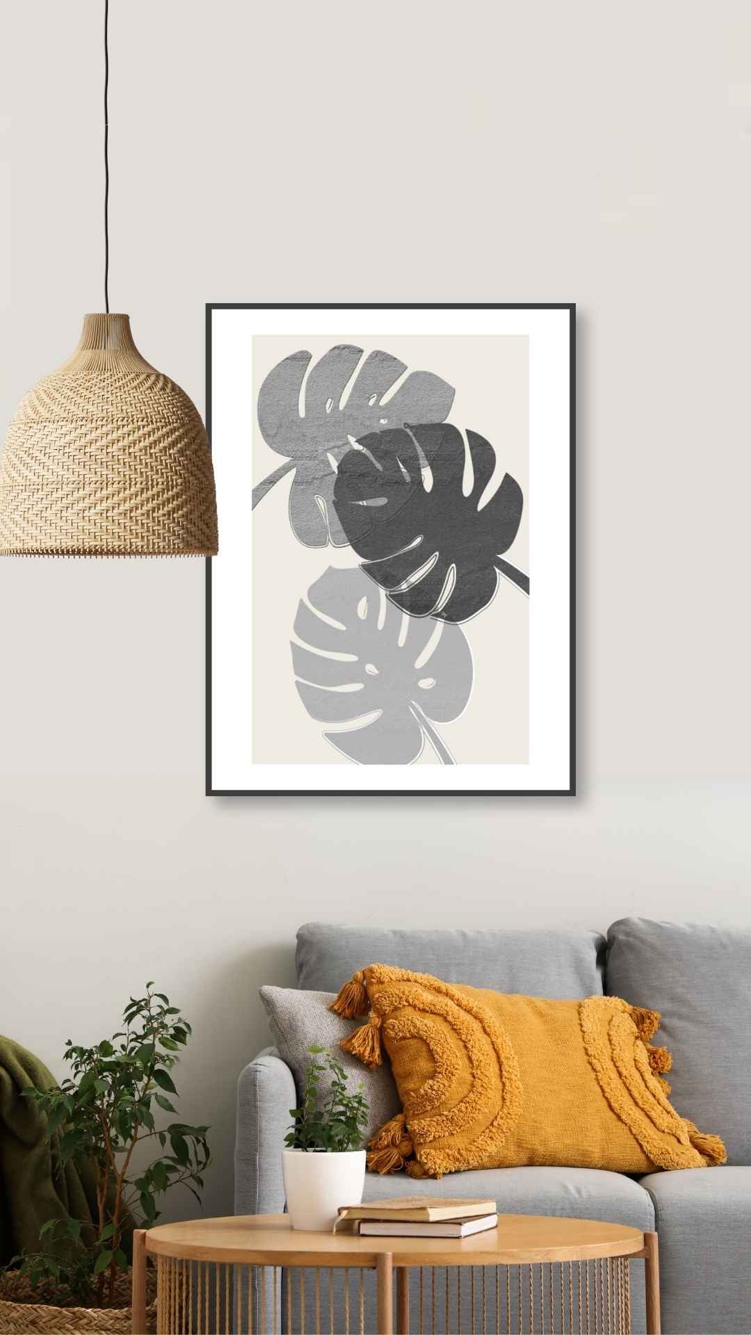 Mørke Monstera blade