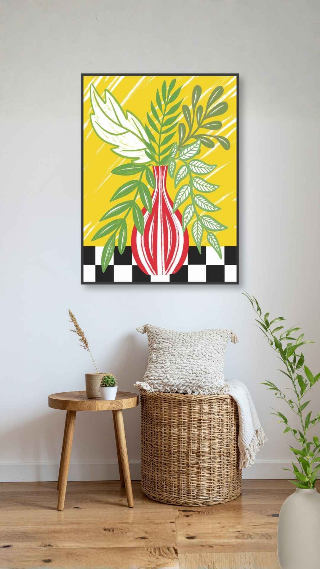 Retro køkkenvase
