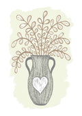 Vase med grene