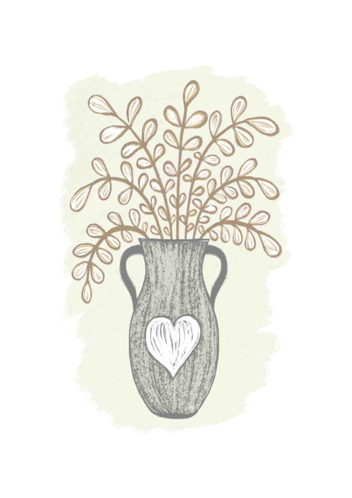 Vase med grene