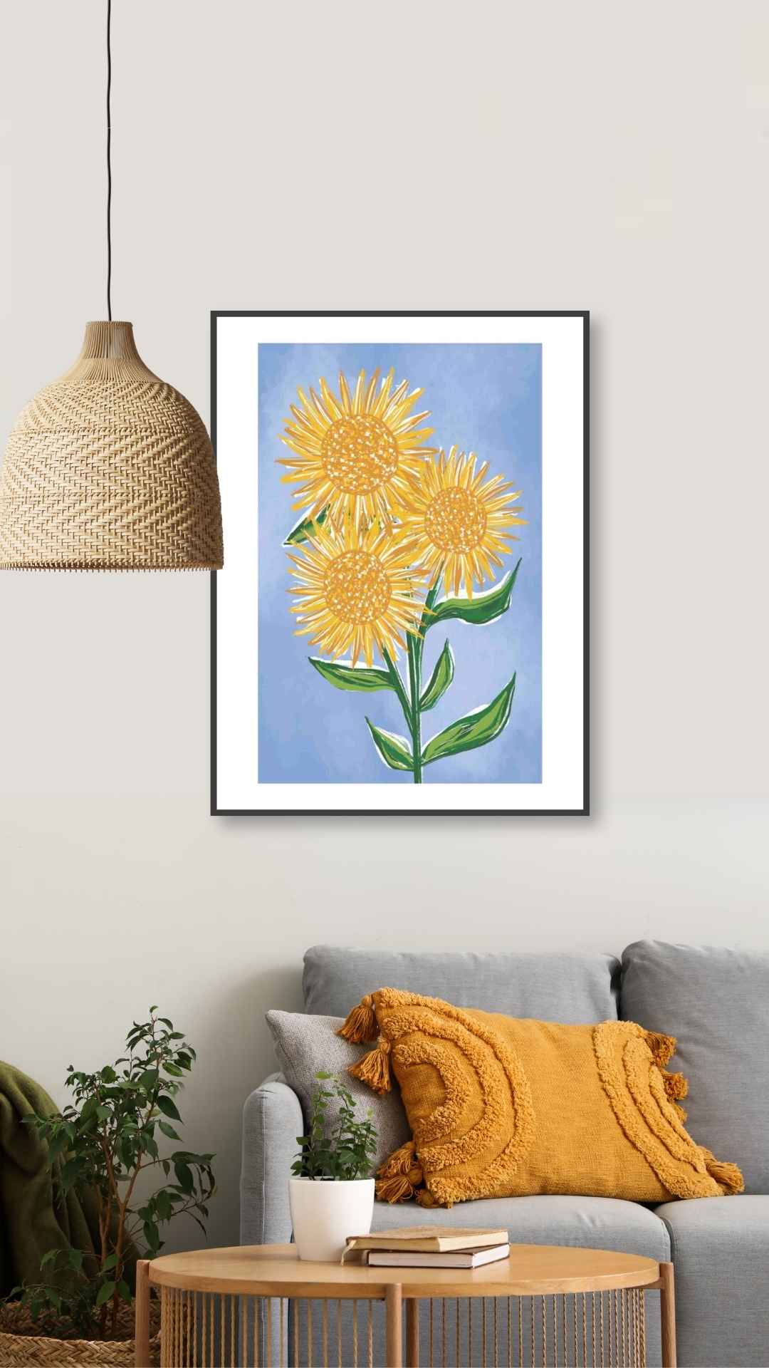 Solsikkeblomster