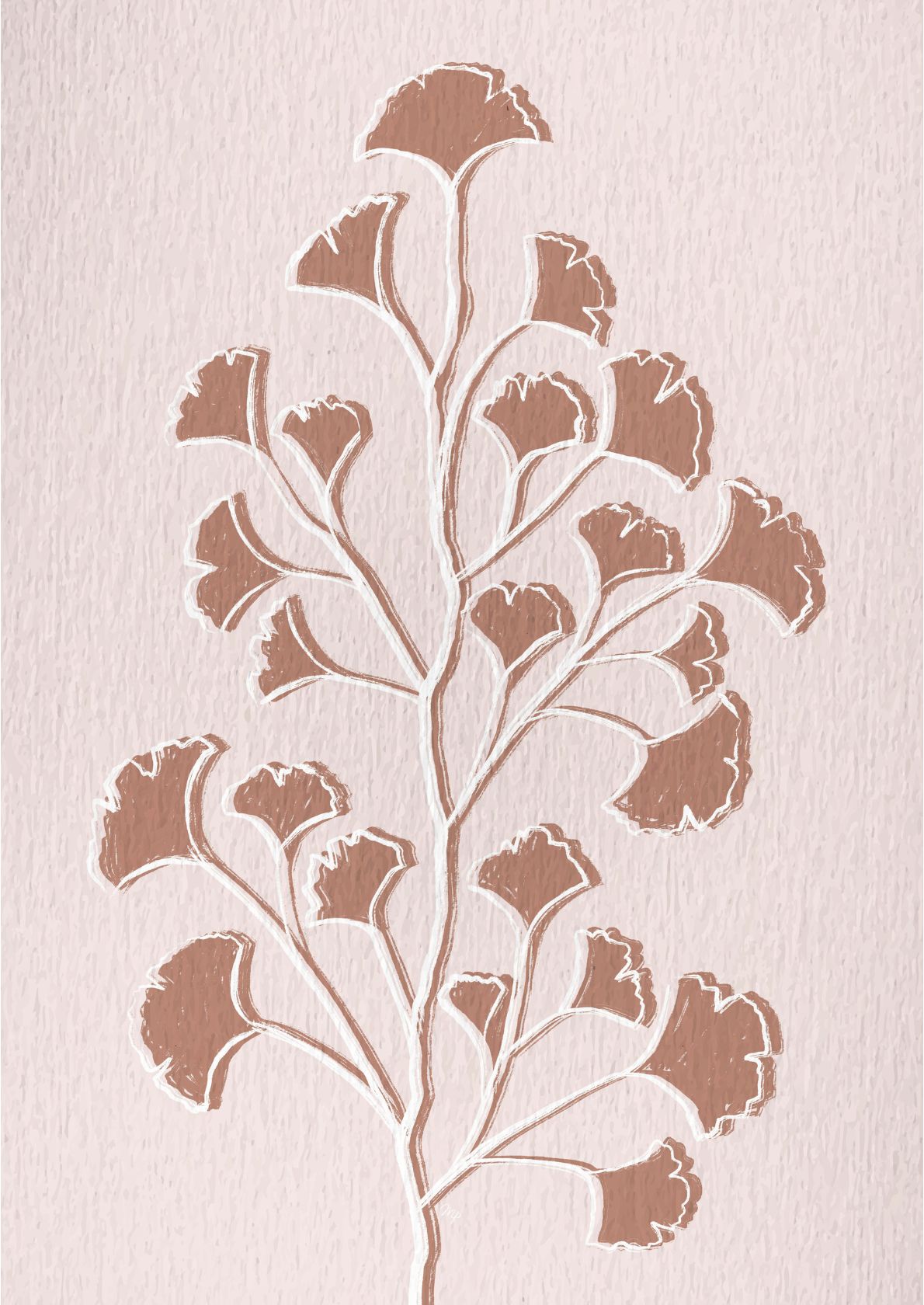 Blomster i bløde nuancer