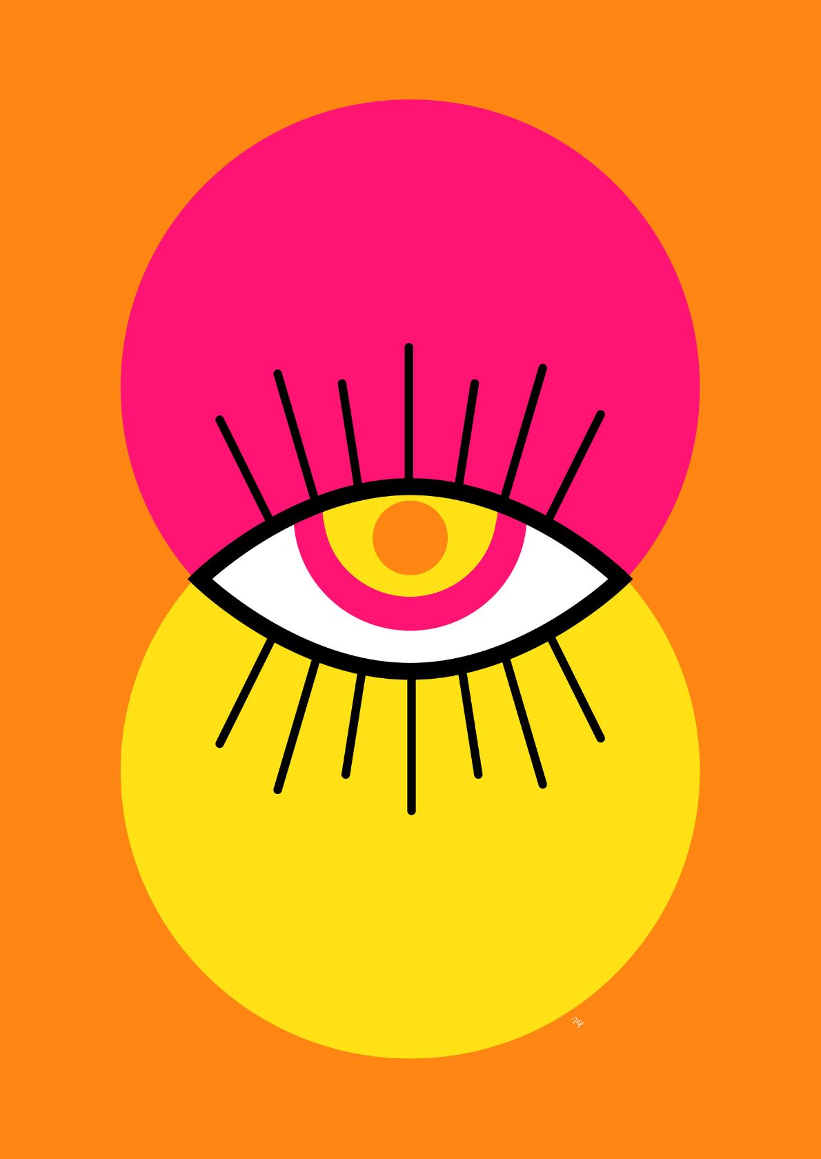 Det stiliserede øje