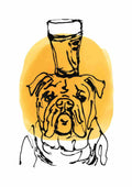 Hund med øl