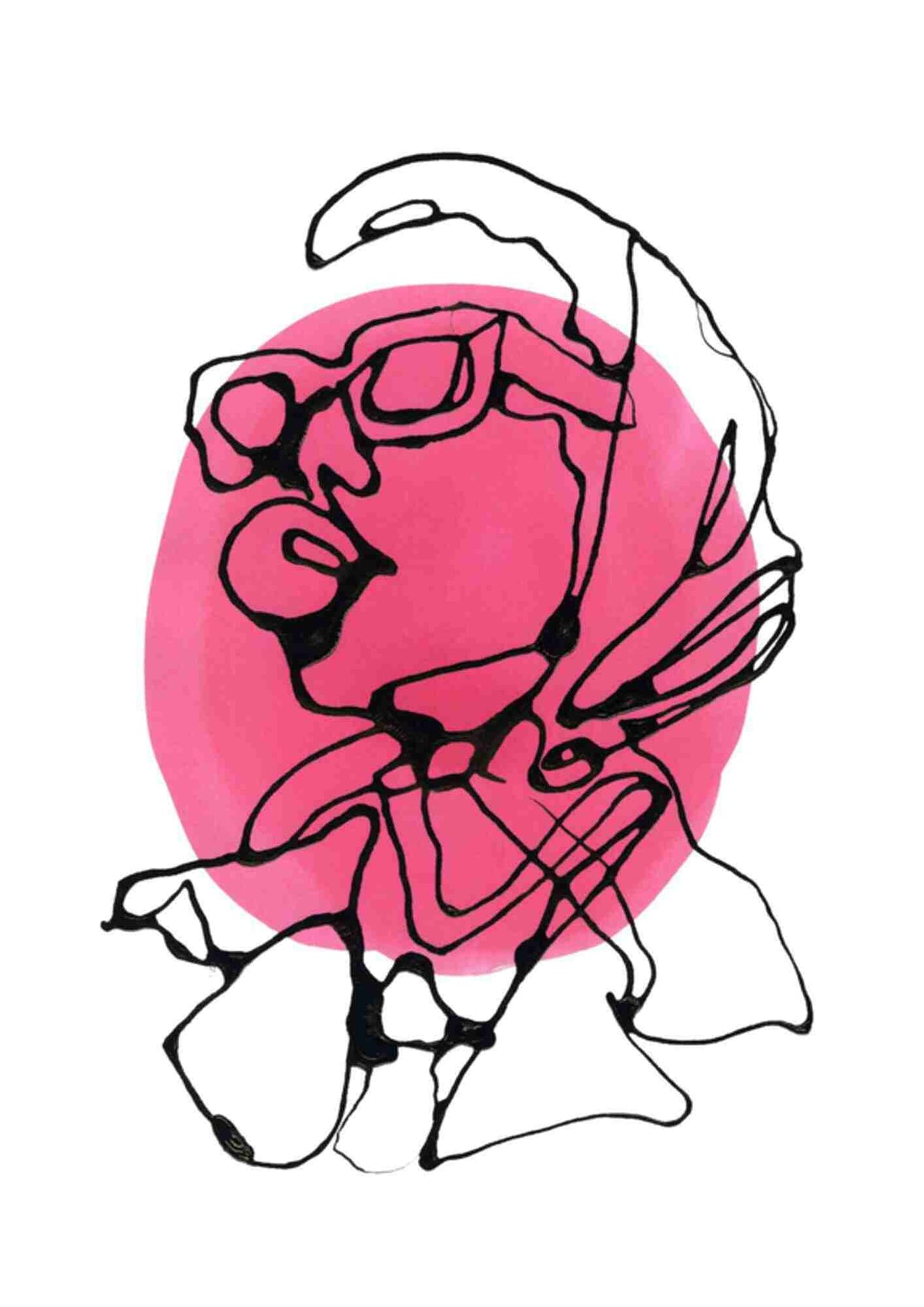 Portræt med briller