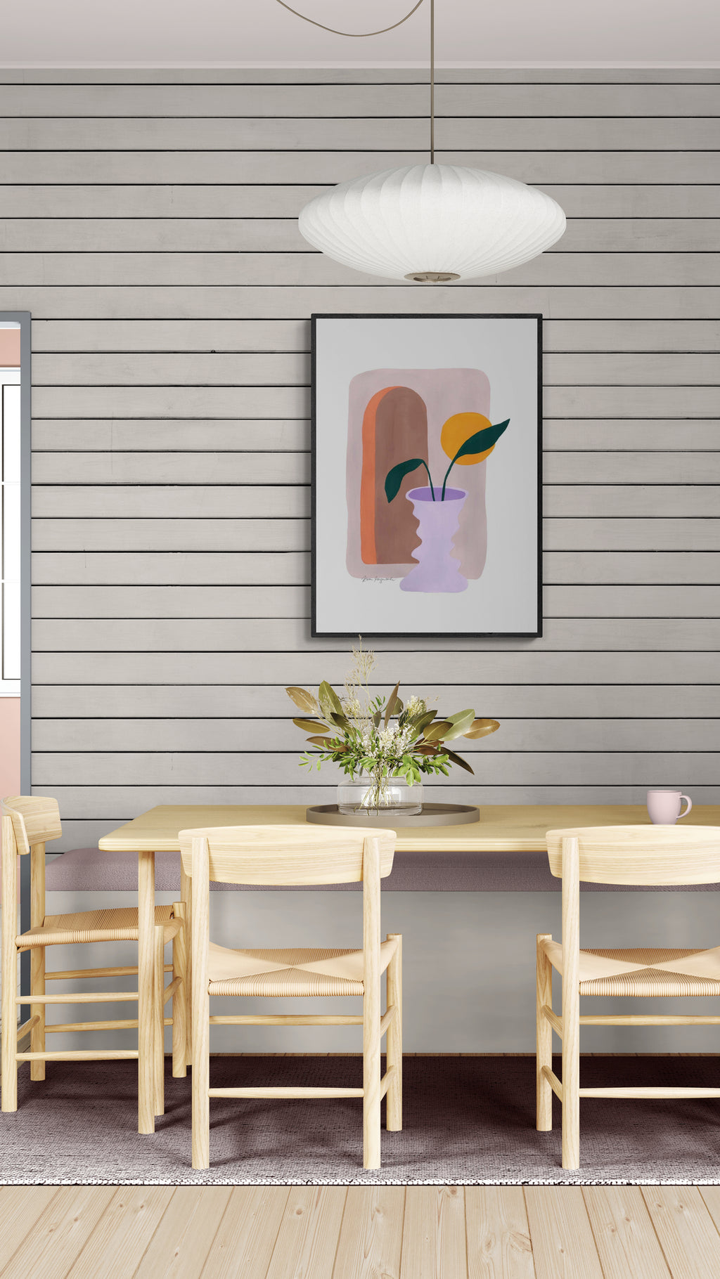 Blomster i vase