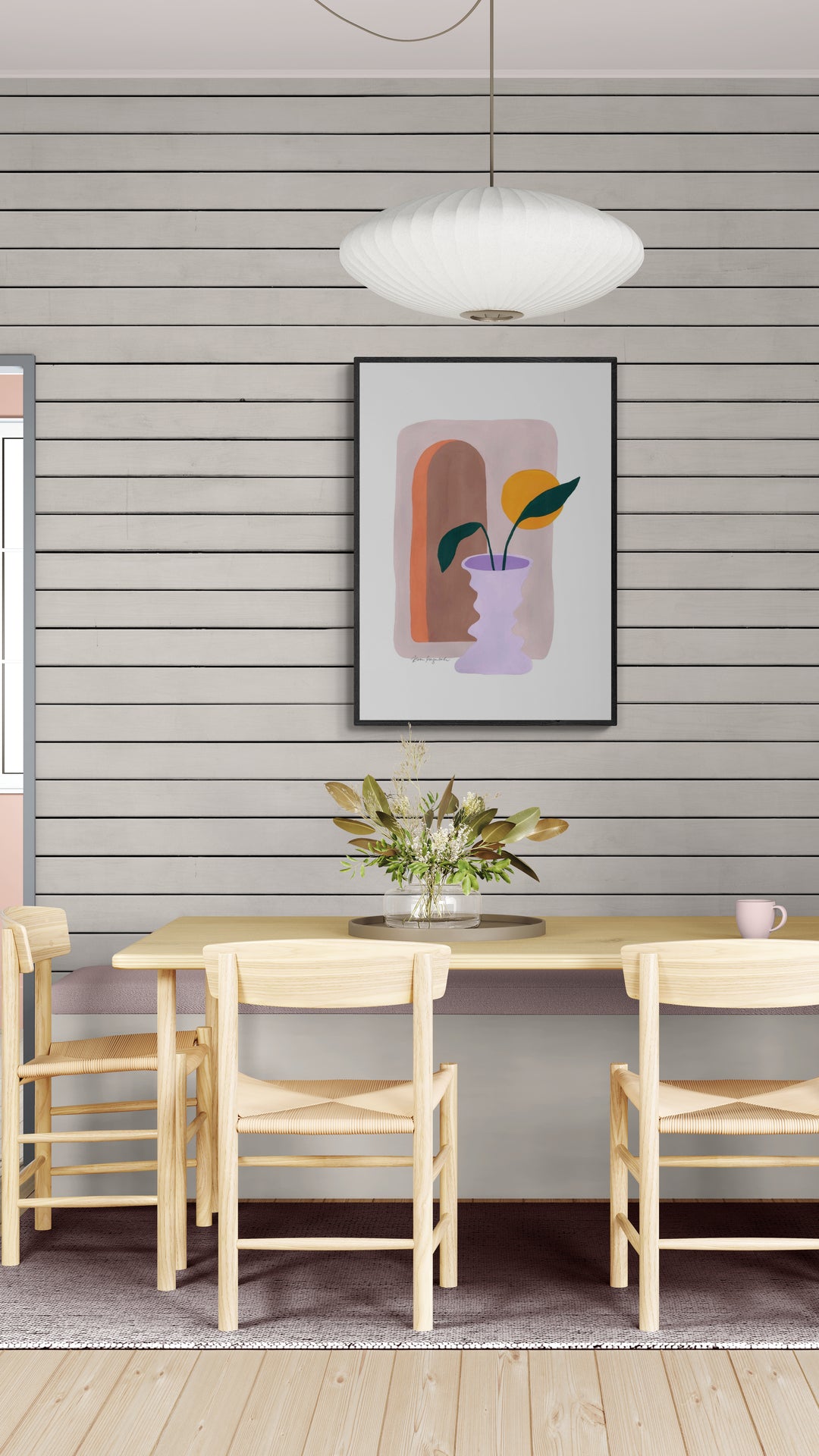 Blomster i vase