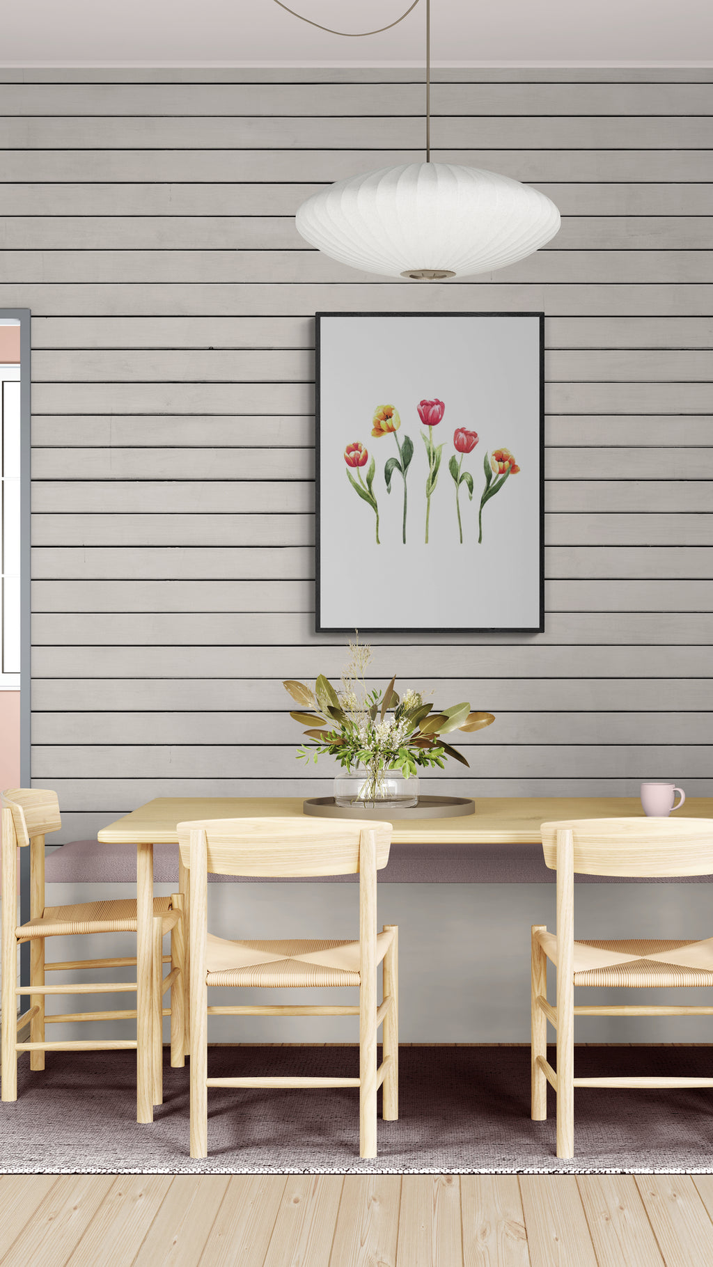 Tulipaner i farver