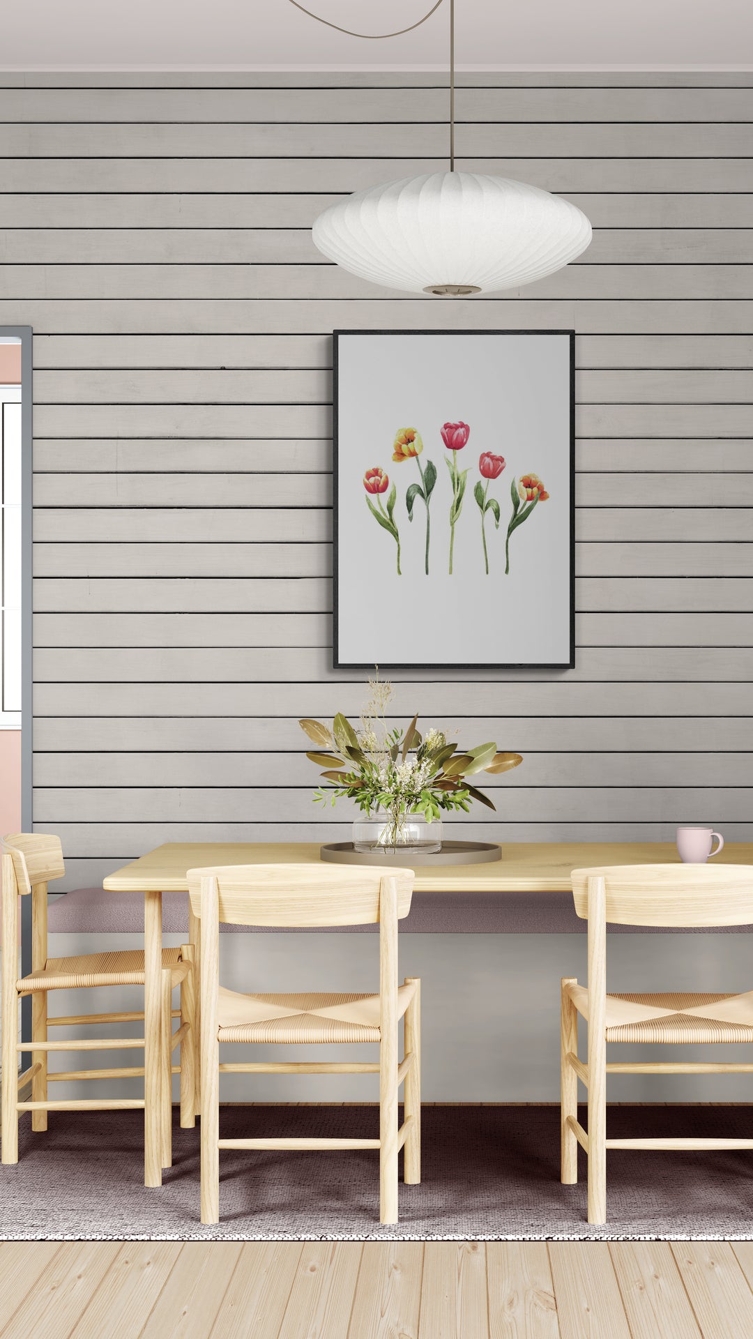 Tulipaner i farver