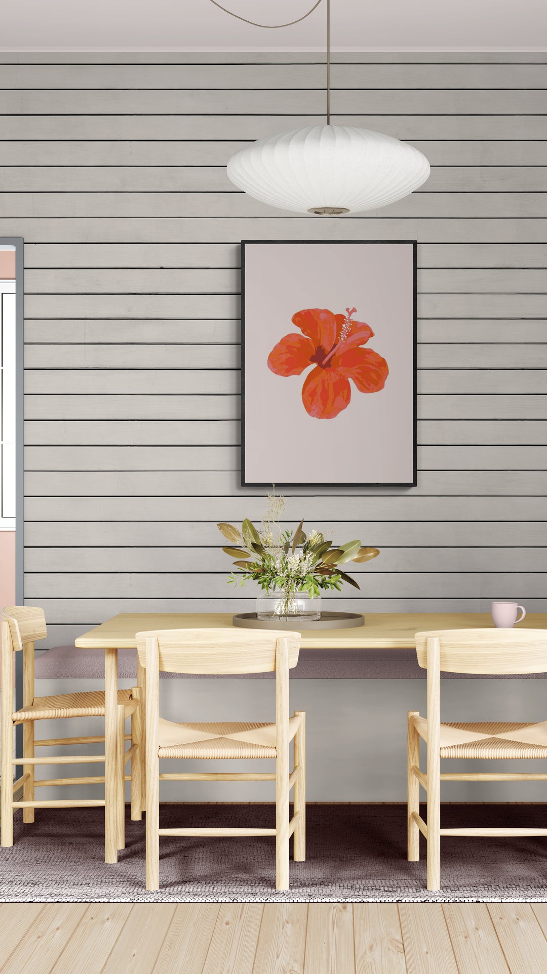 Hibiscus blomst