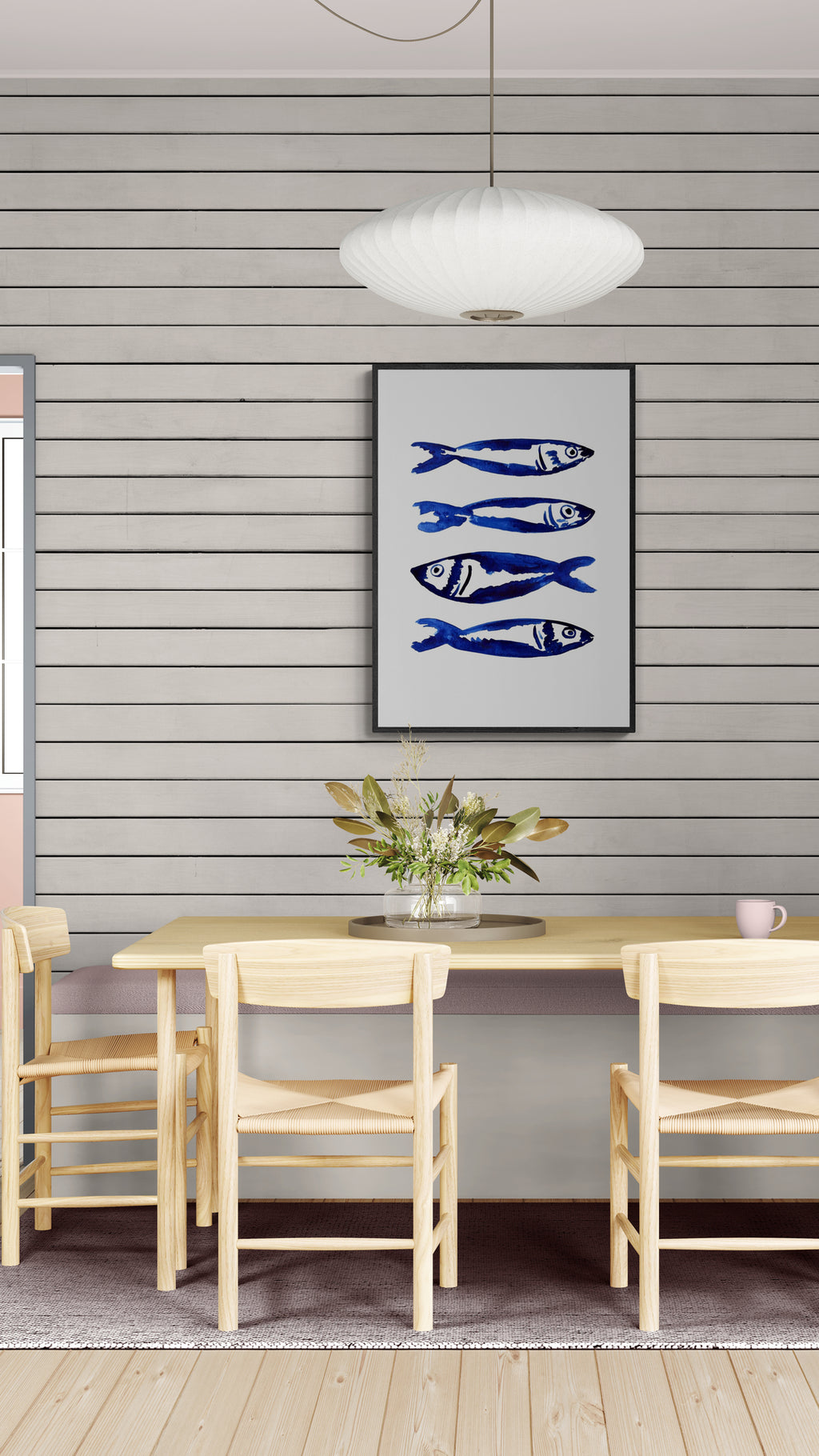 Blå fisk