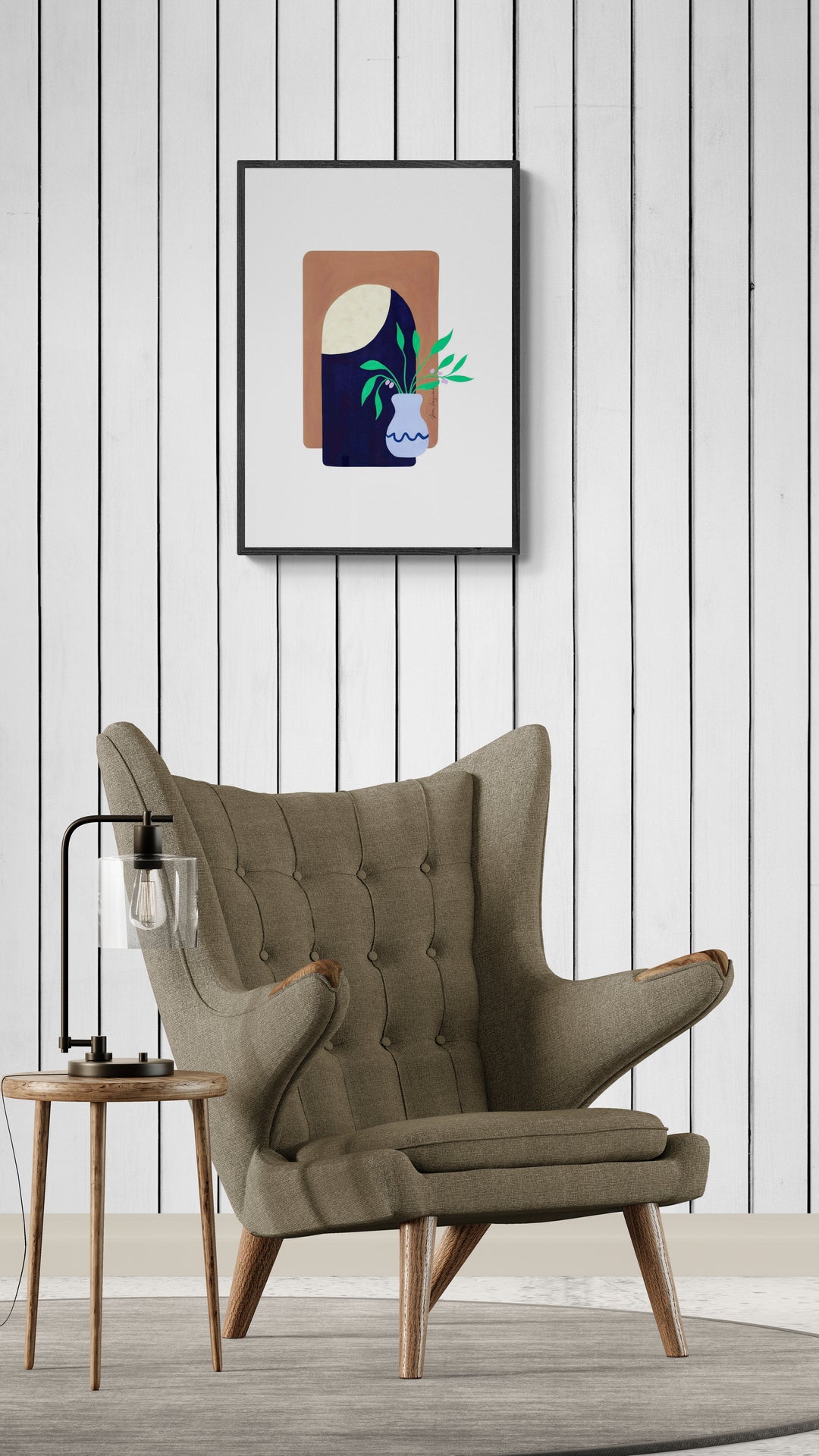 Boho vase i porten