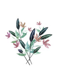 Rosa blomsterbuket
