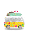 Farverig camper