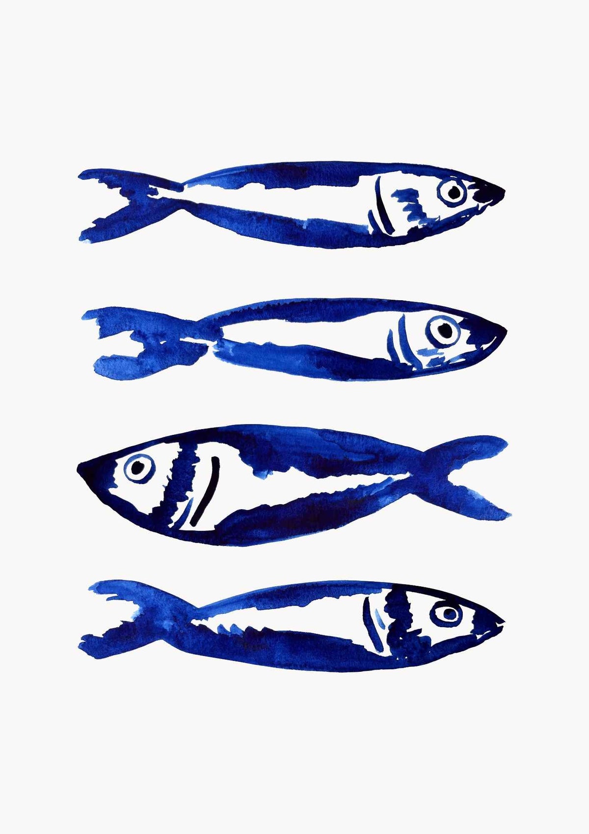 Blå fisk