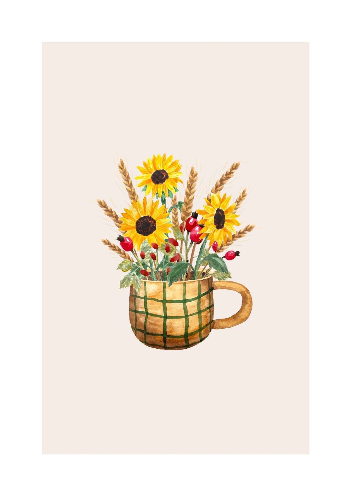 Blomster i krus