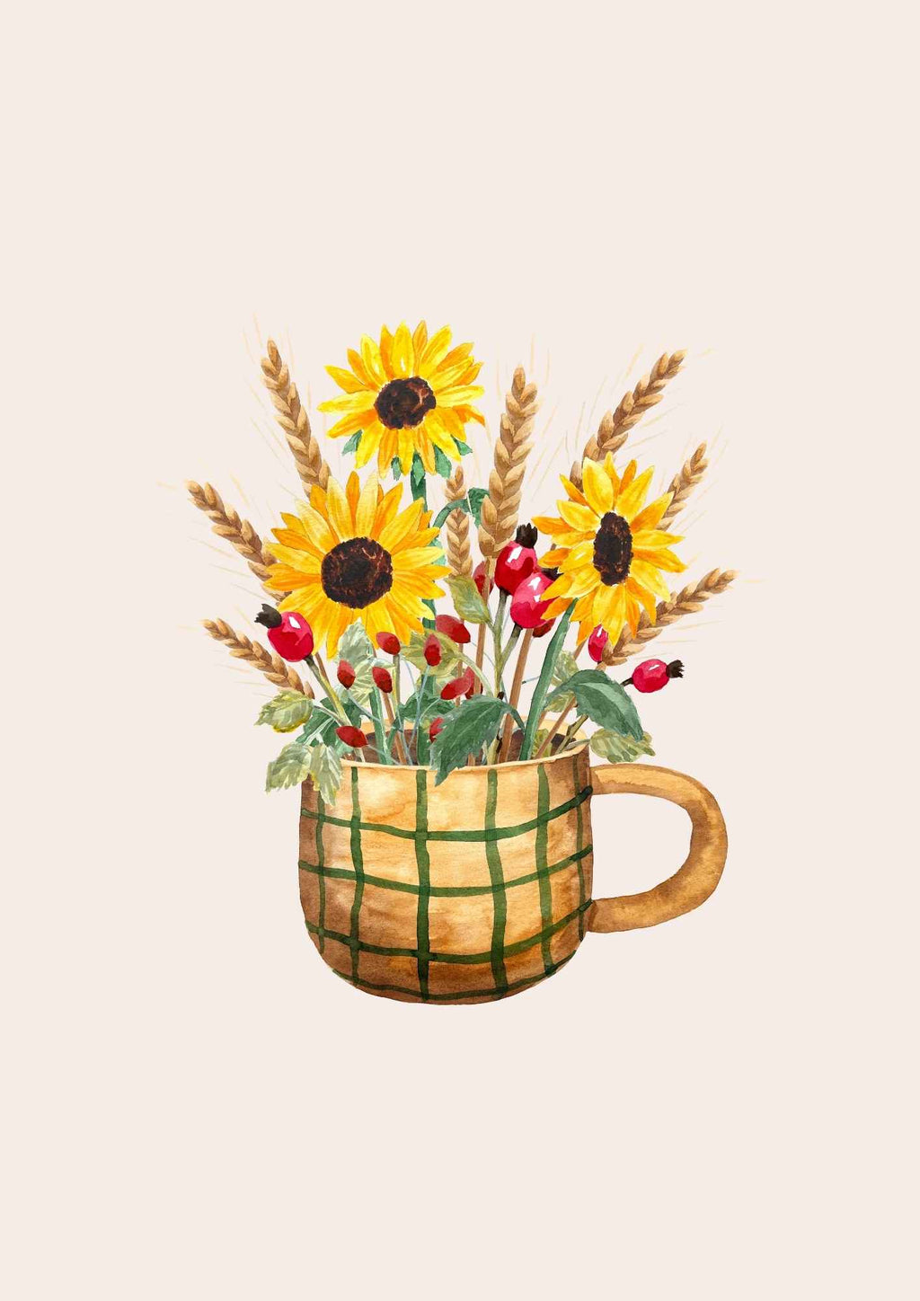 Blomster i krus