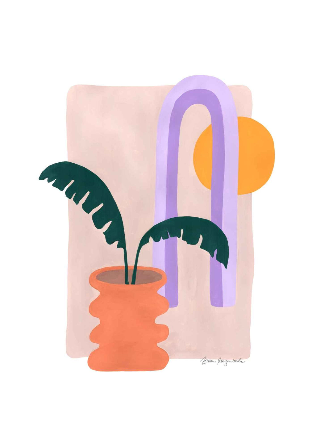 Plante i krukke