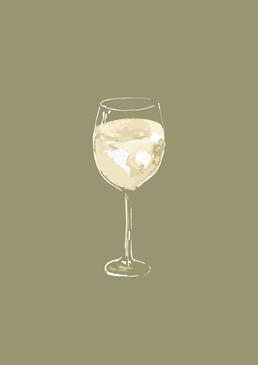 Hvidvin on the rocks