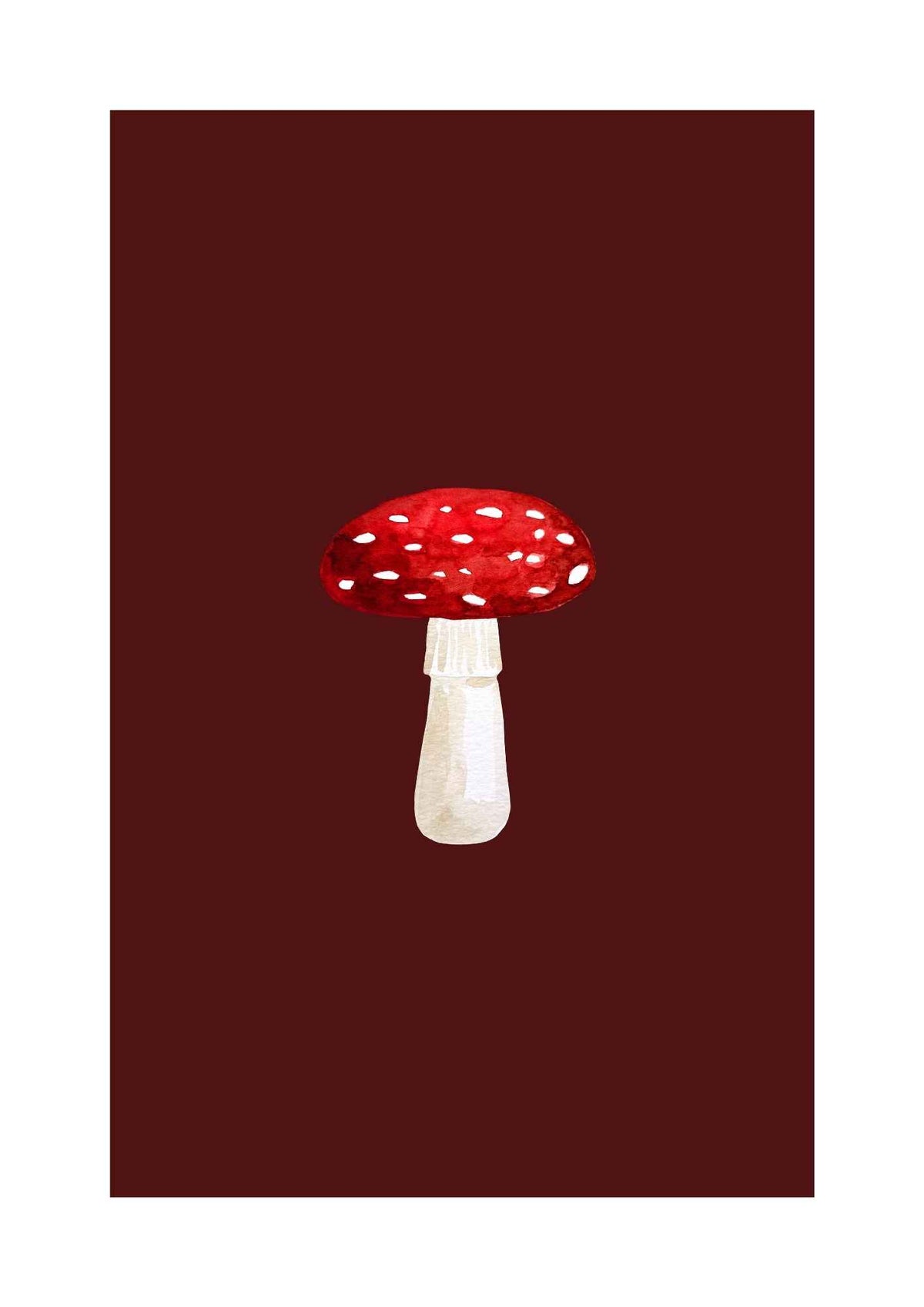 Rød svamp