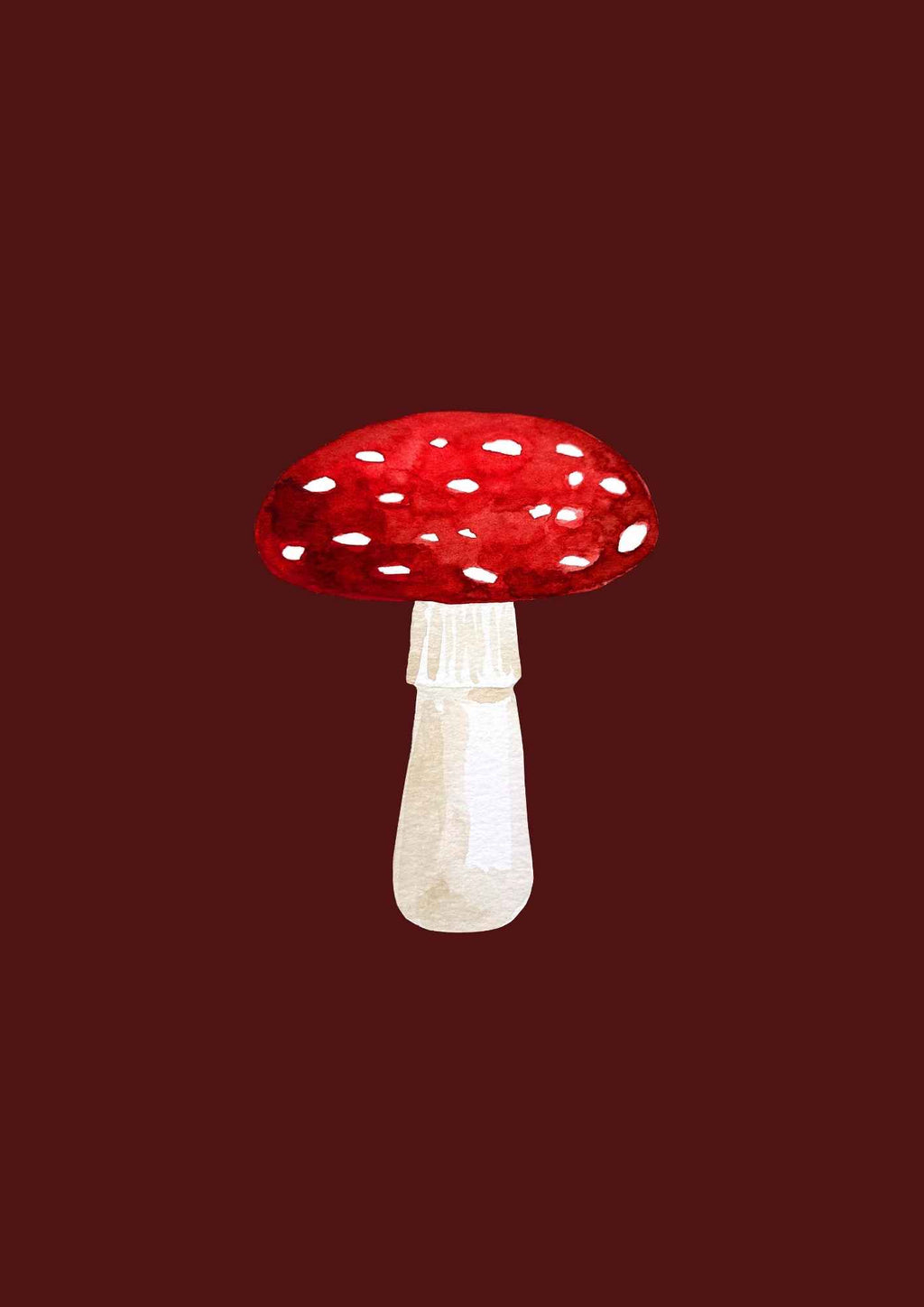 Rød svamp
