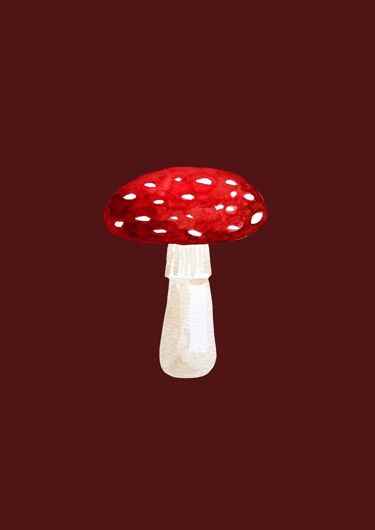 Rød svamp