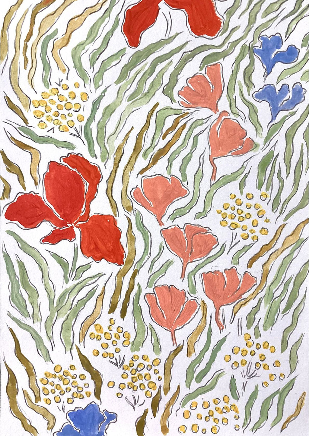 Blomstermønster