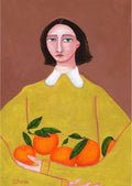 Orange kvinden