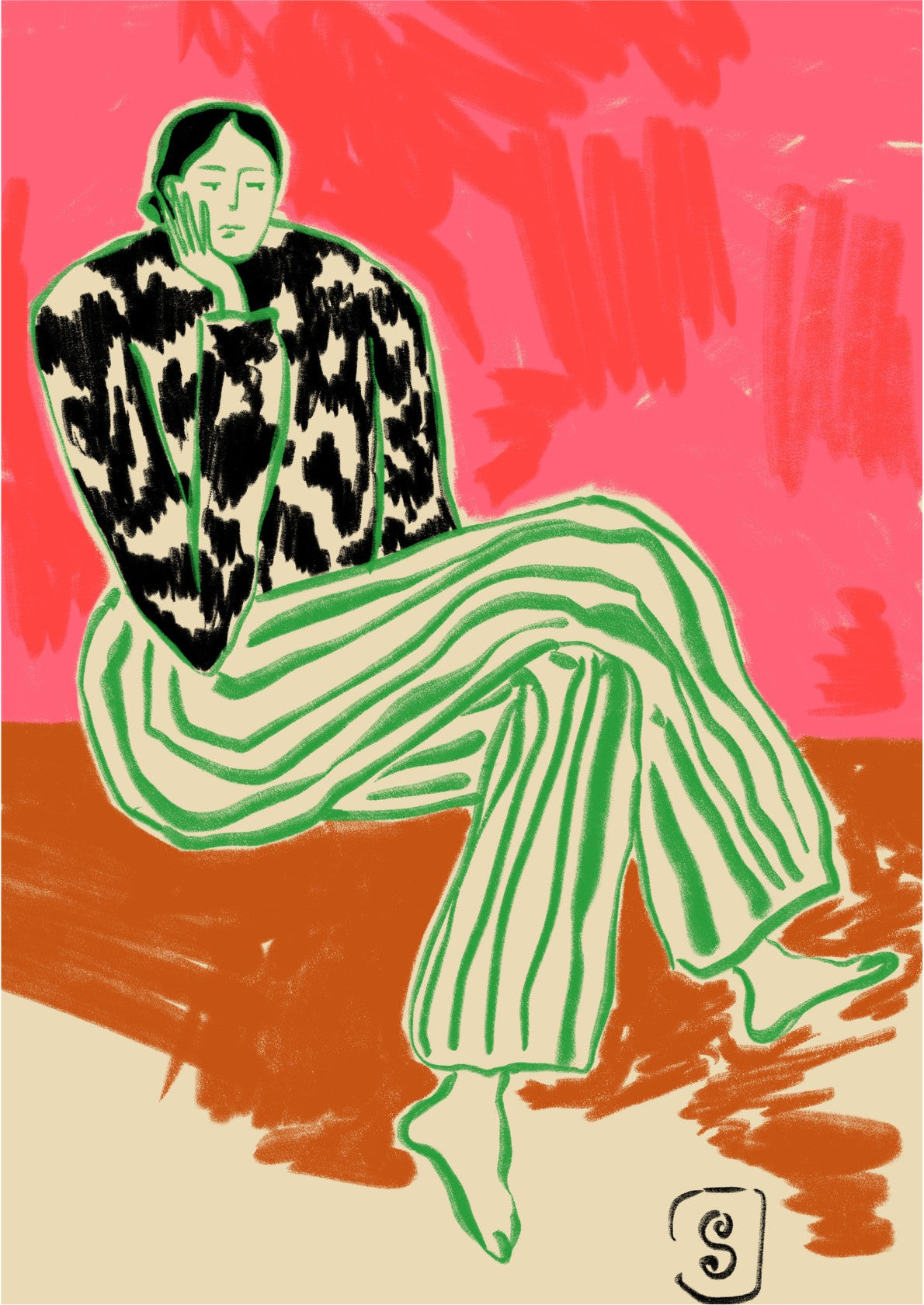 Calm Woman