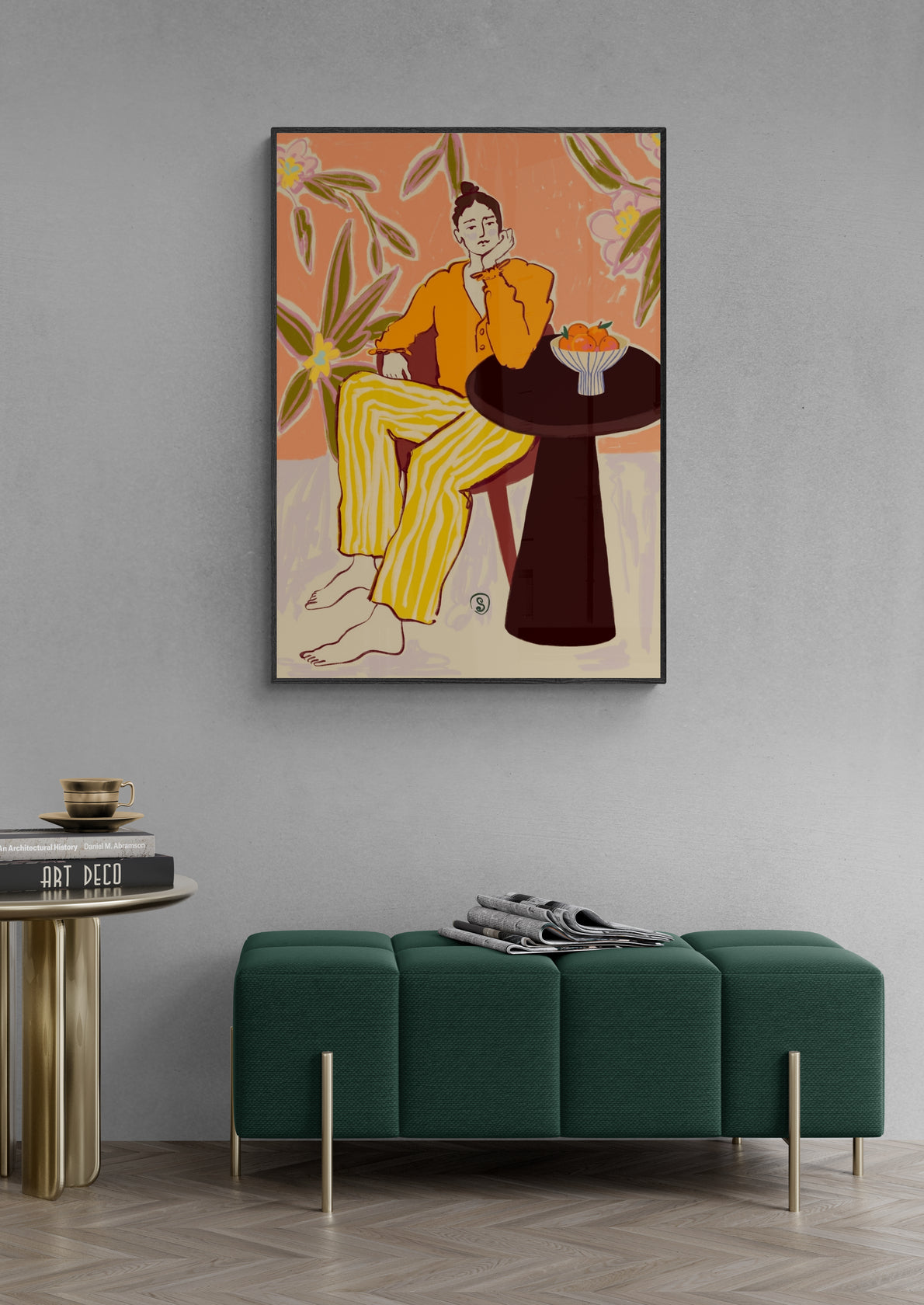 Woman With Oranges