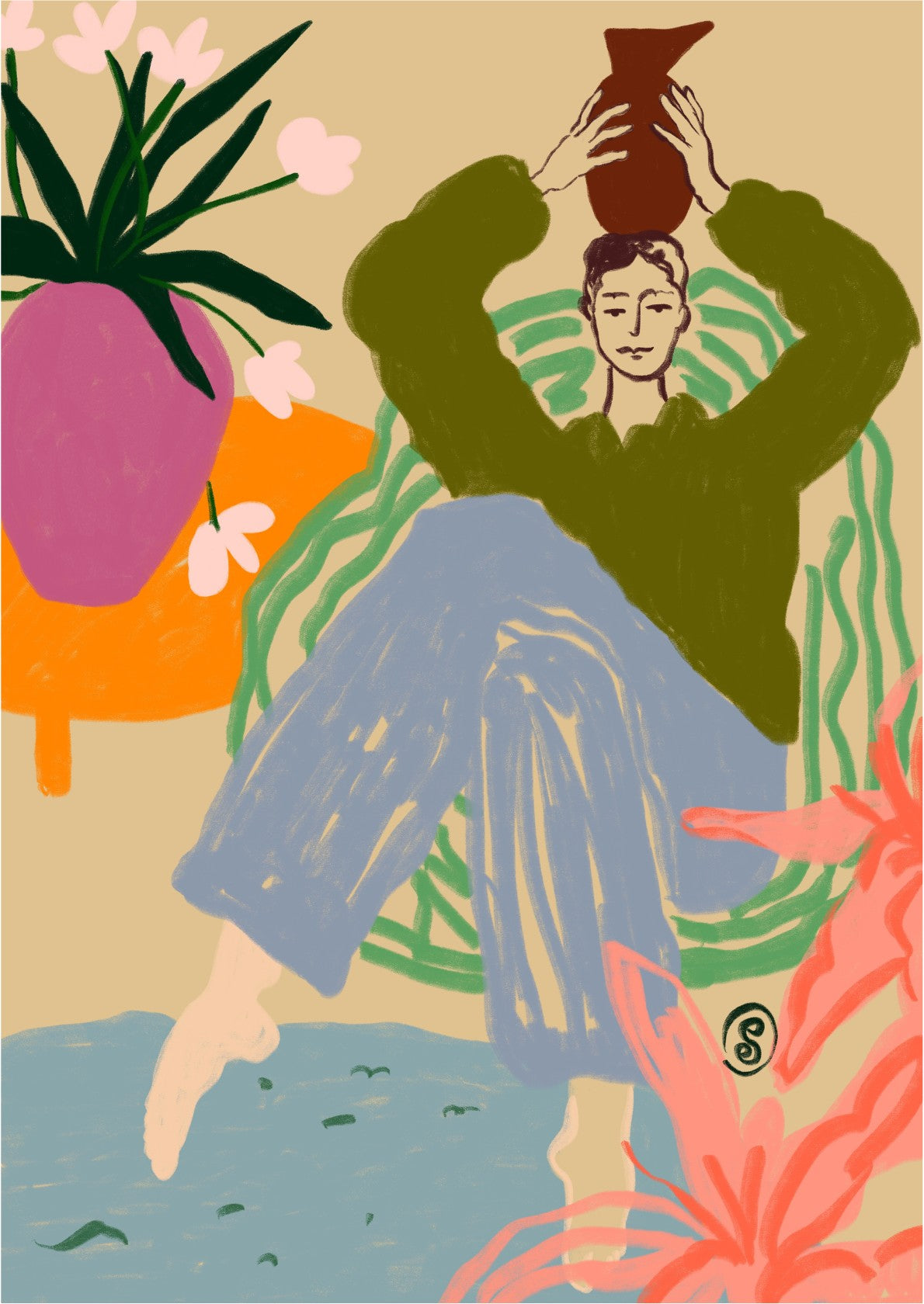 Woman With a Vessel