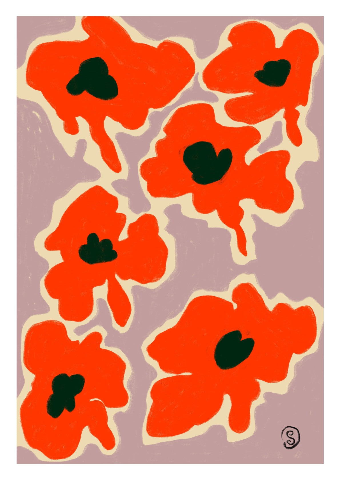 Vibrant Poppy Flowers