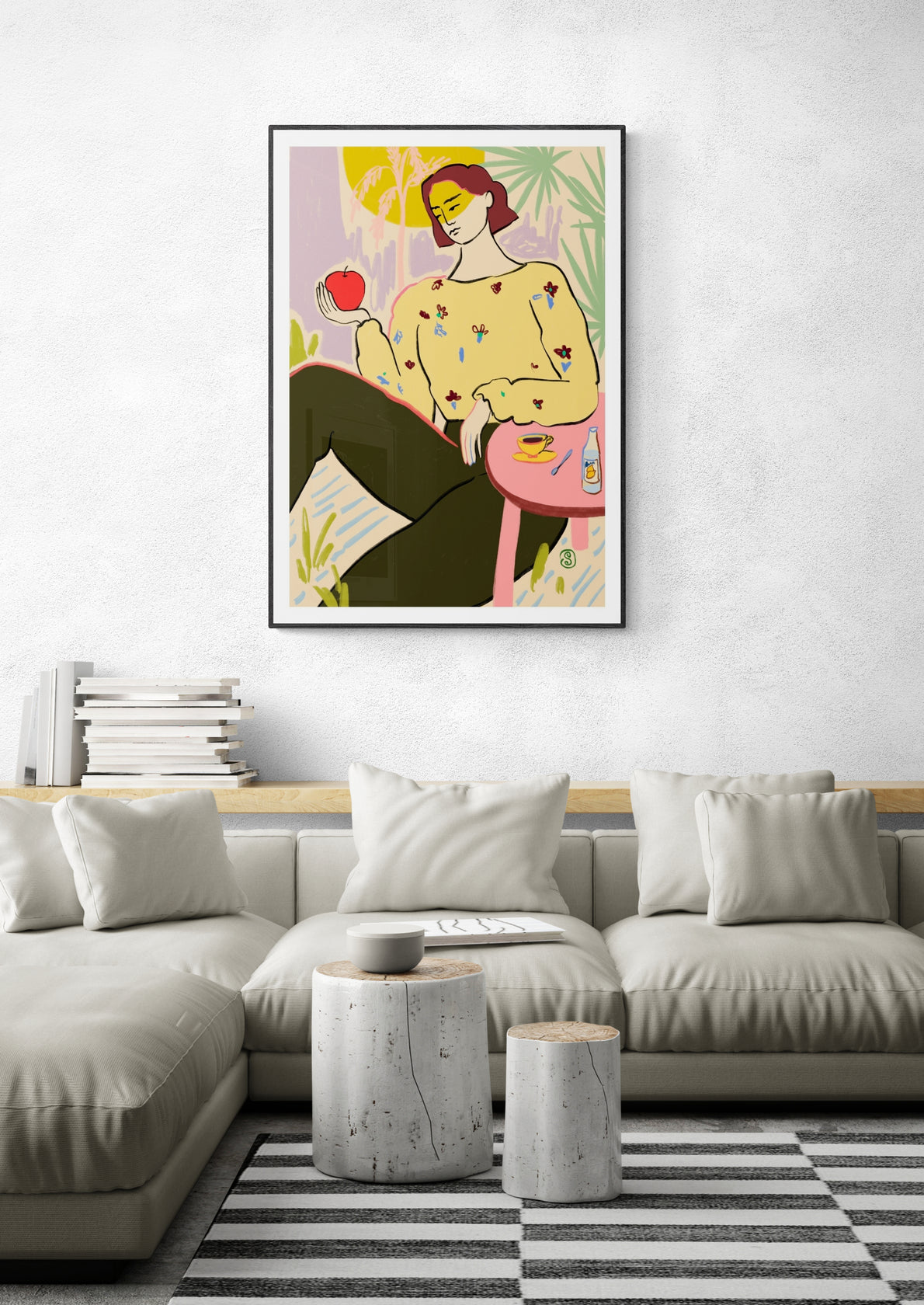 Woman With Apple