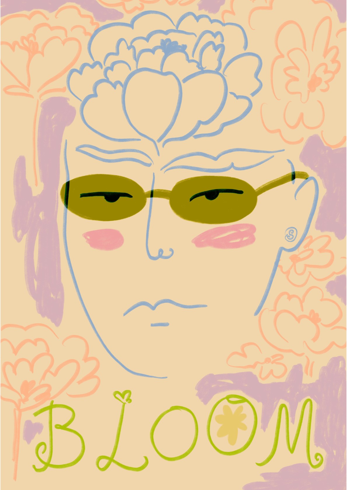 Floral Sunglasses