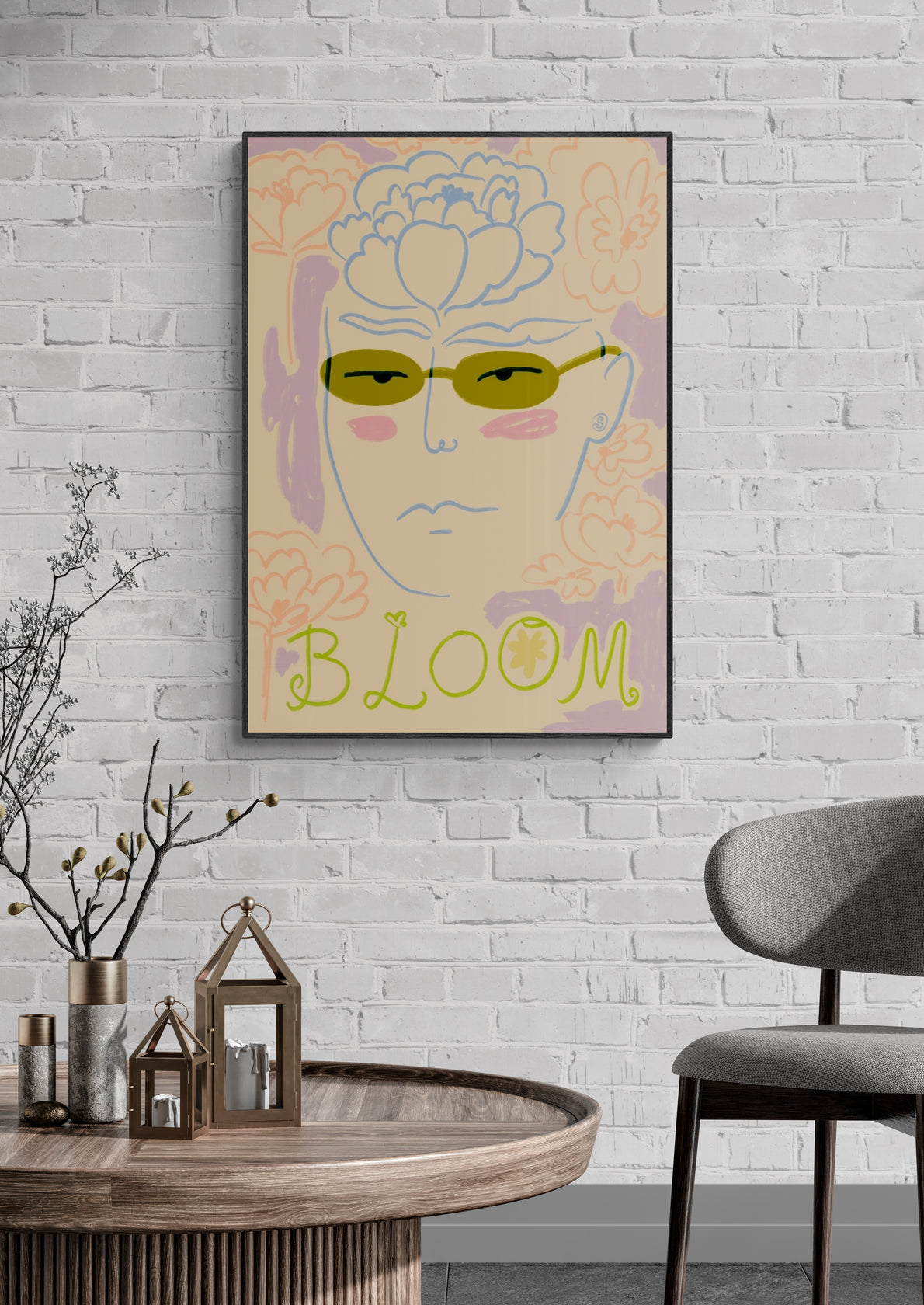 Floral Sunglasses