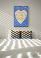 Two Abstract Faces