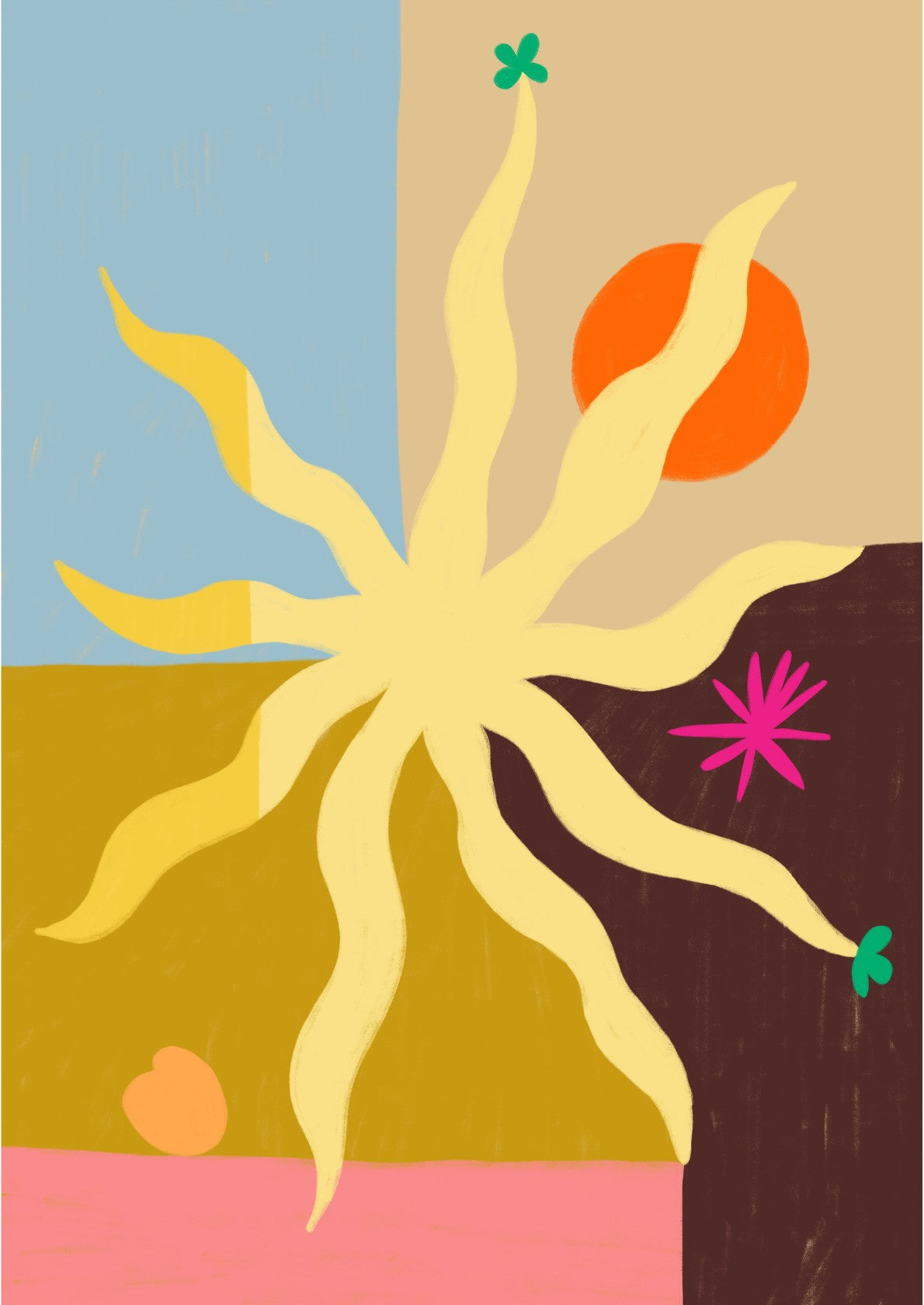 The Sun, Fruit and Flower