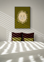 Sun's Serene Face
