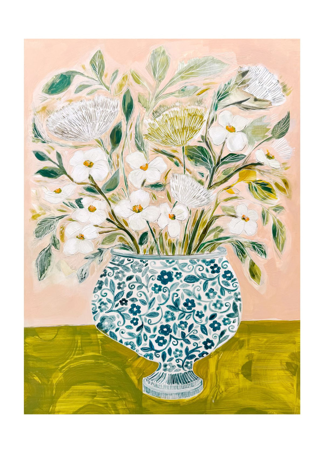 Blomster i vase