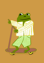 Scooter Frog Joe