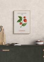 Frugtplakat - Jordbær