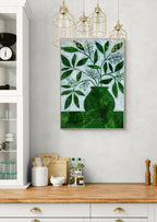 Green Leaves Still Life