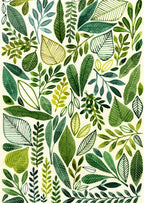 Various Green Leaves