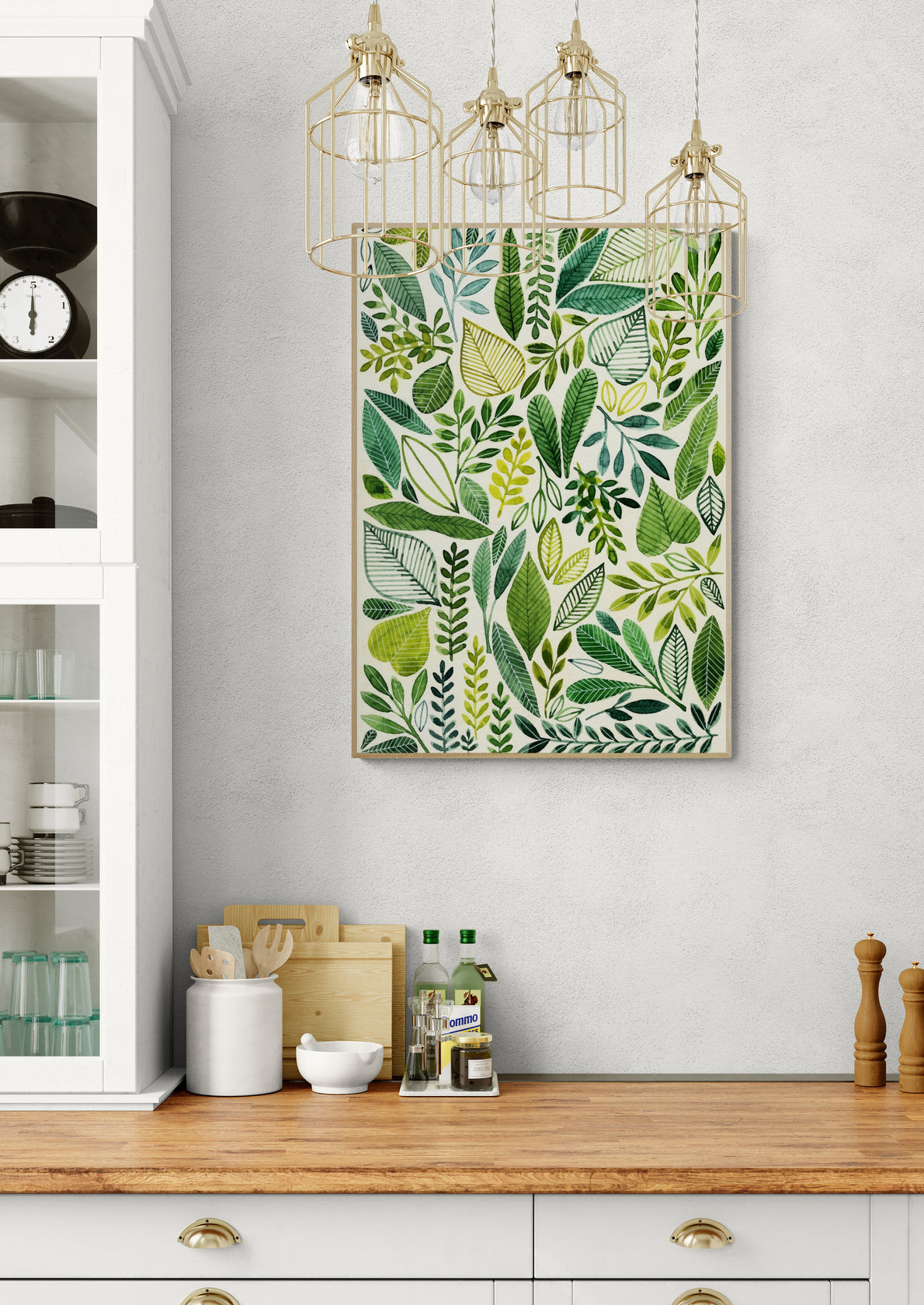Various Green Leaves