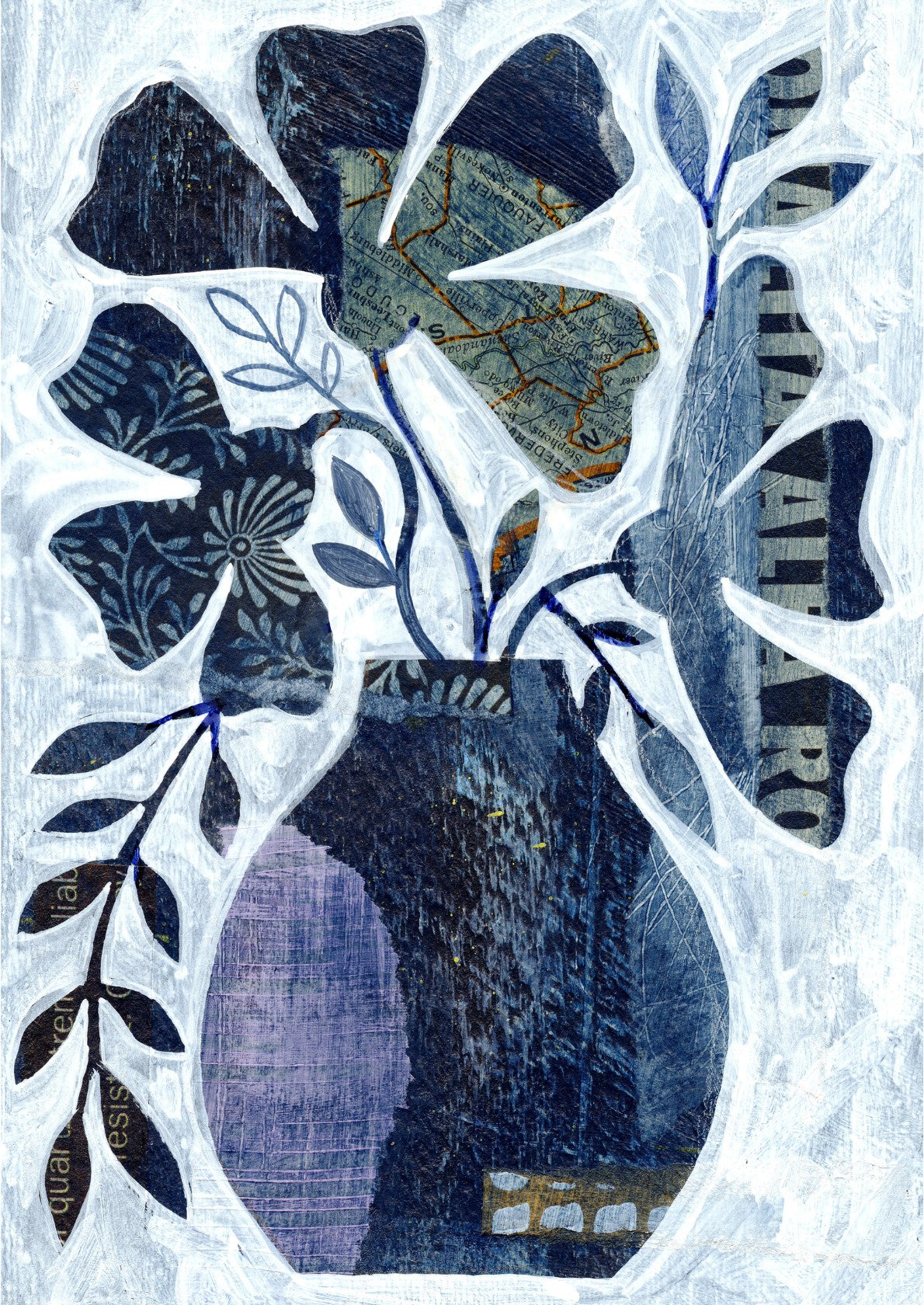Indigo Blue Still Life