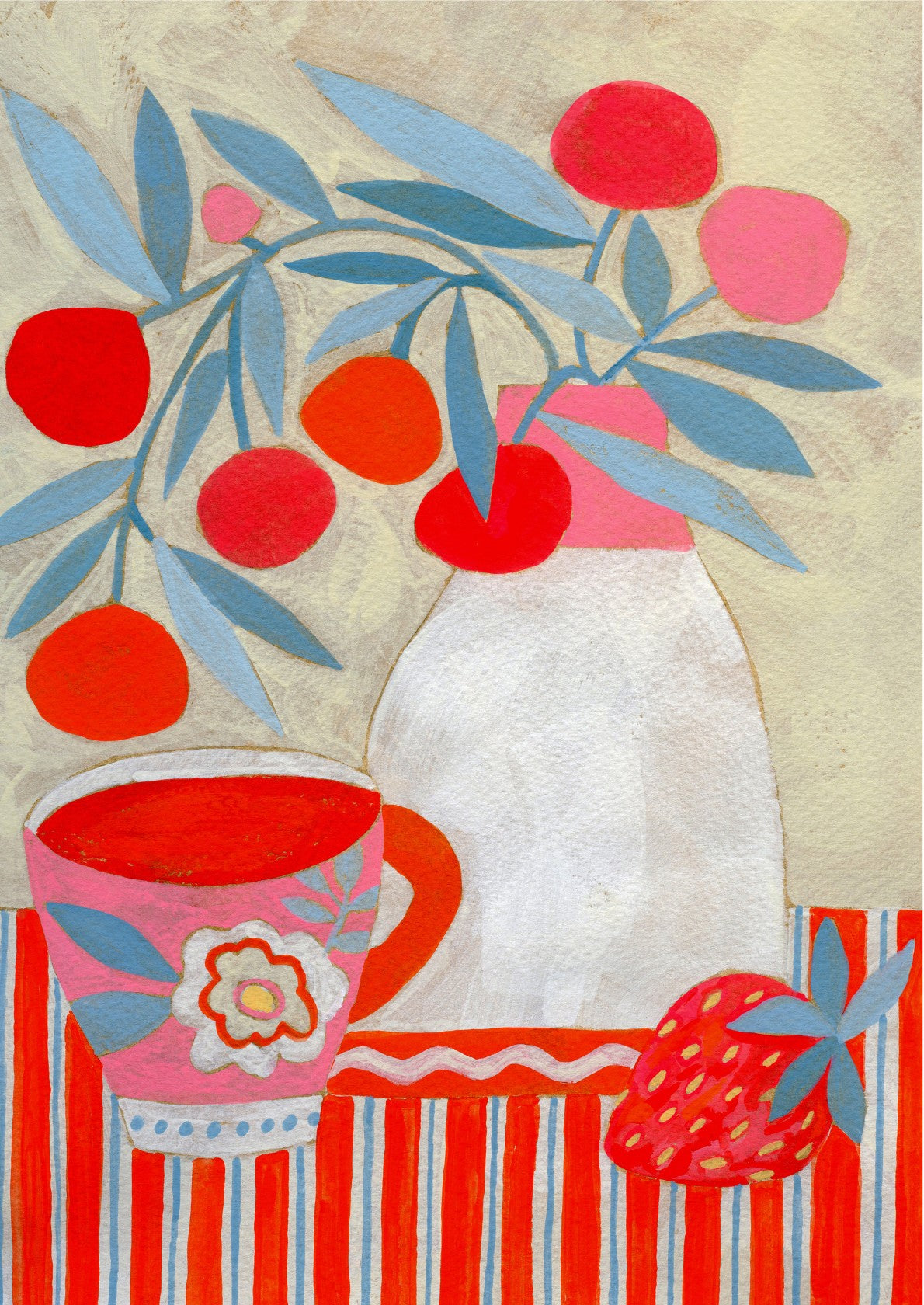 Tea & Strawberries