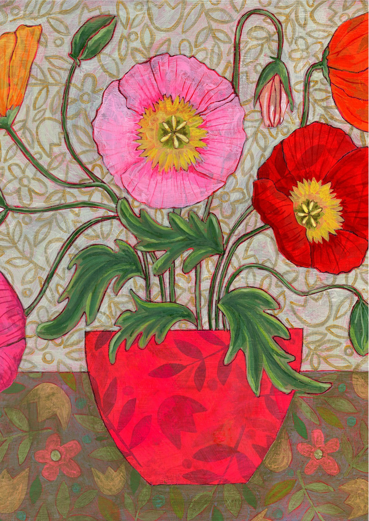 Colorful Poppies